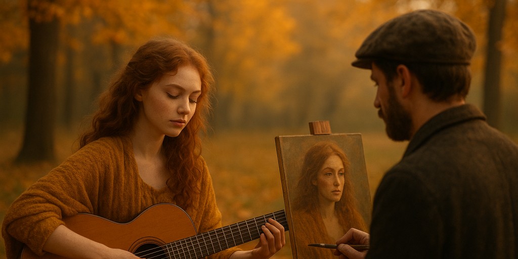 Девушка-осень